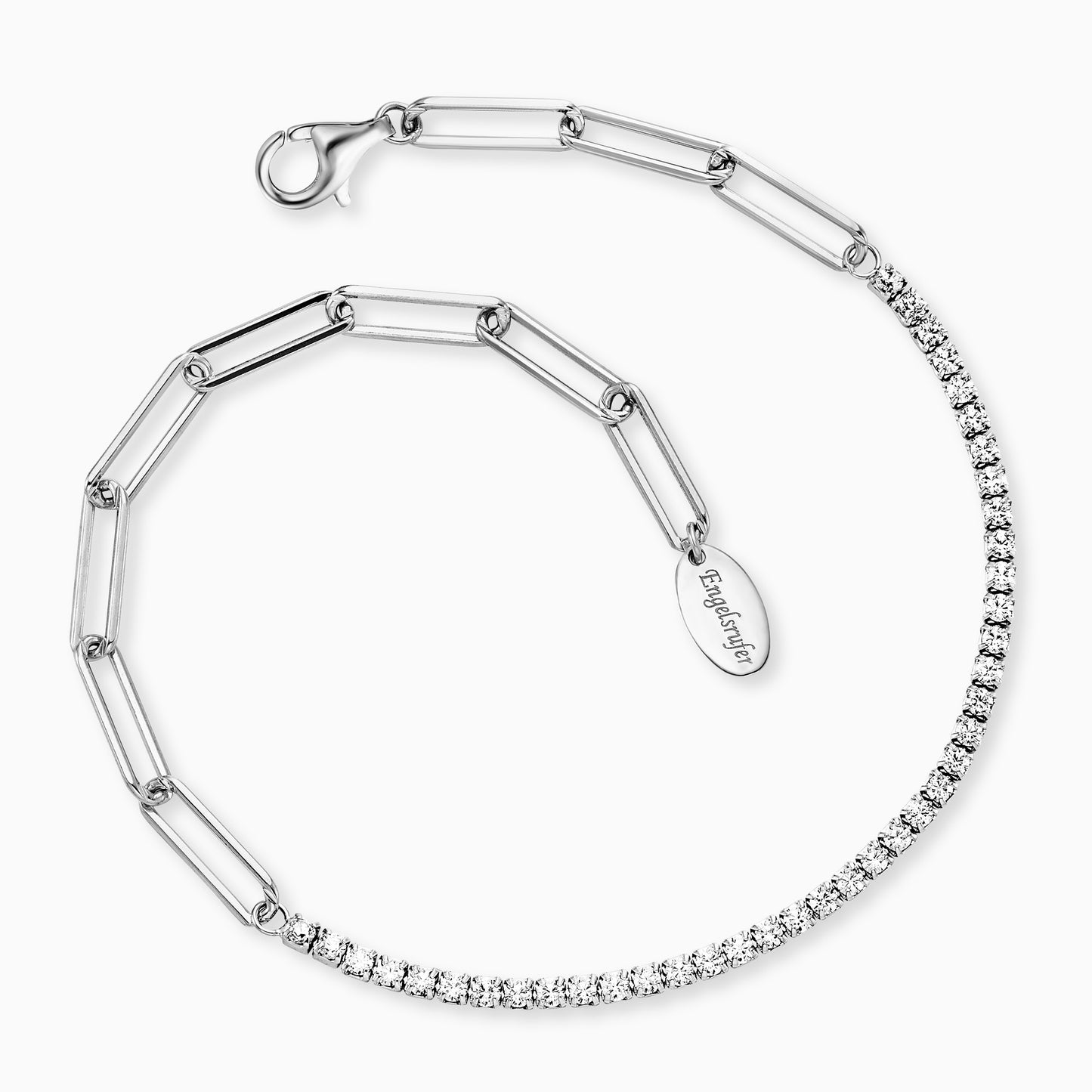 Armband 925er Silber Shiny mit Zirkonia