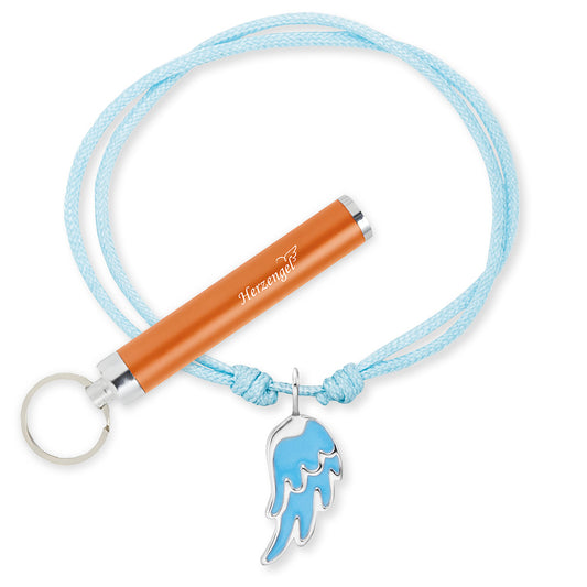 Kinder Armband Nylon Flügel mit Emaille
