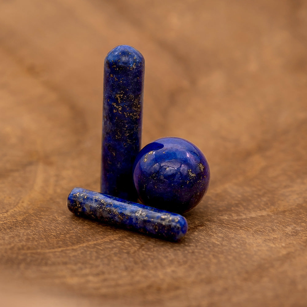 Kraftstein Lapislazuli Größe XS