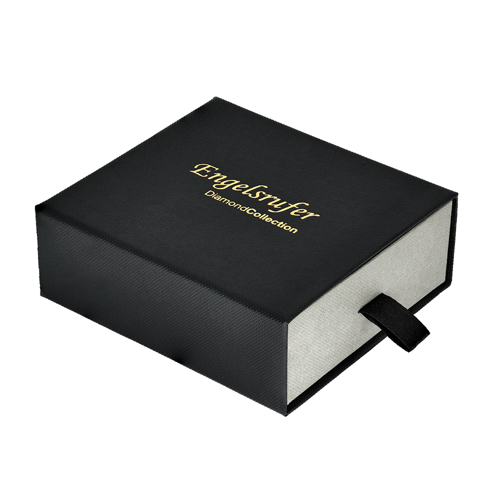 Ohrstecker 375er Echtgold Lebensbaum mit Diamant
