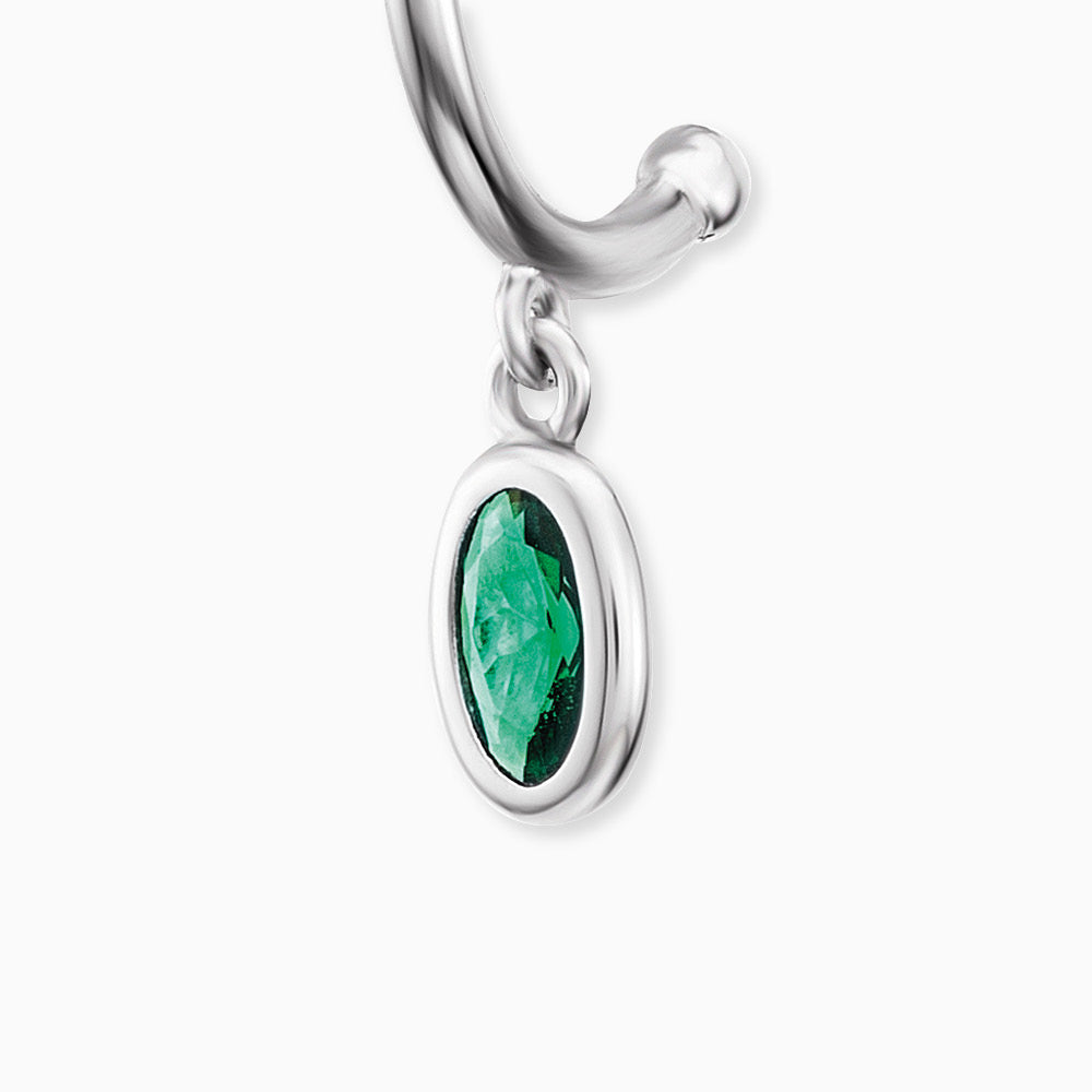 Creole 925er Silber Joy Nature mit Zirkonia Grün