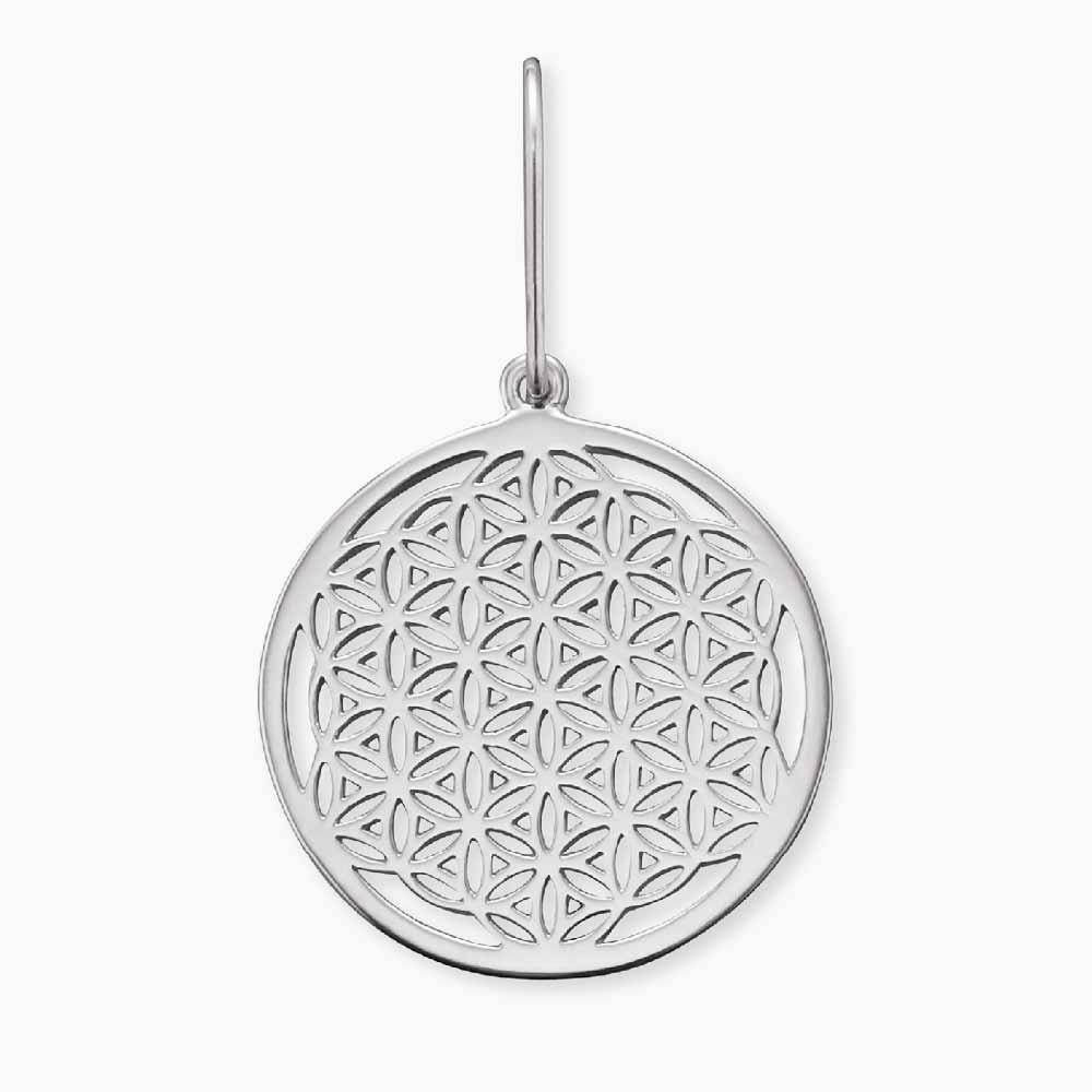 Ohrhänger 925er Silber Lebensblume