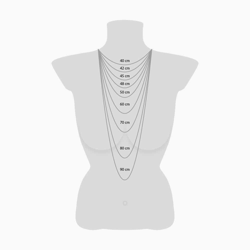 Halskette 925er Silber Lebensbaum Bicolor