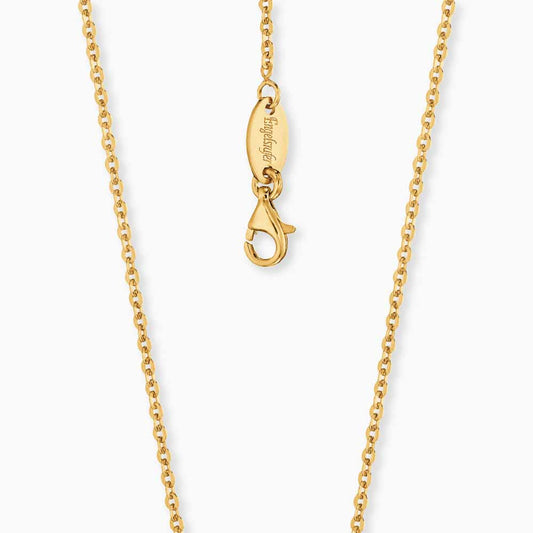 Brilliantkette 925er Silber Gold
