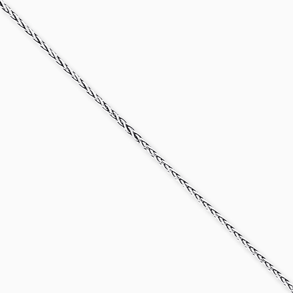 Ankerkette 925er Silber Zopf