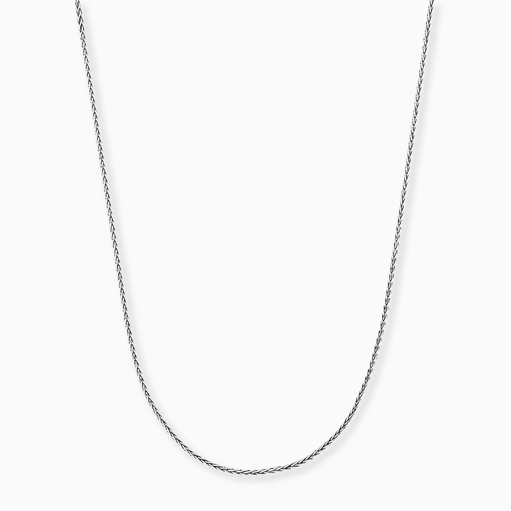 Ankerkette 925er Silber Zopf