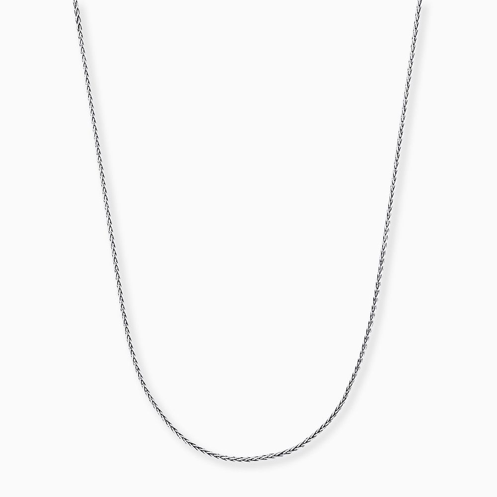 Ankerkette 925er Silber Zopf