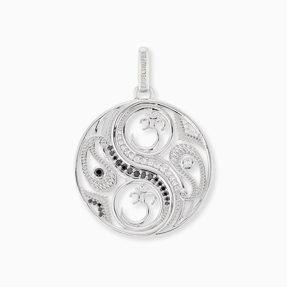 Anhänger 925er Silber Balance mit Zirkonia