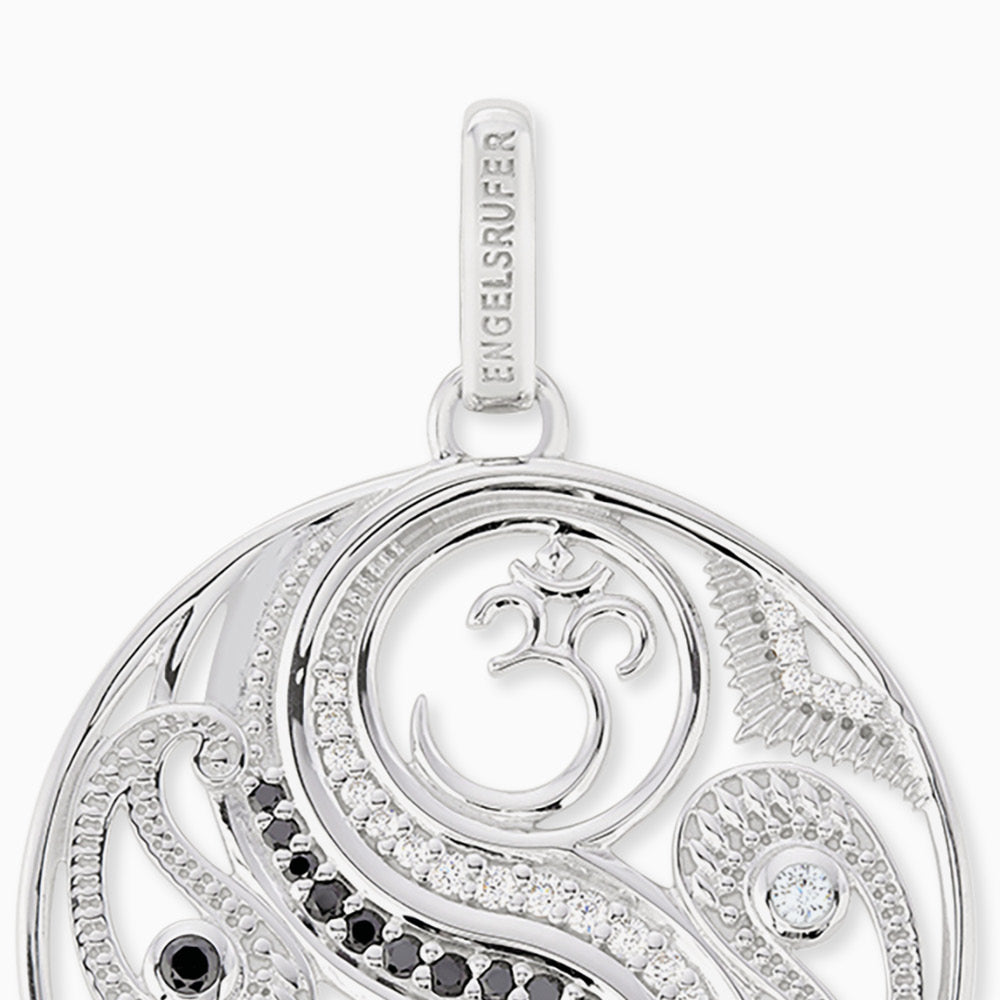 Anhänger 925er Silber Balance mit Zirkonia