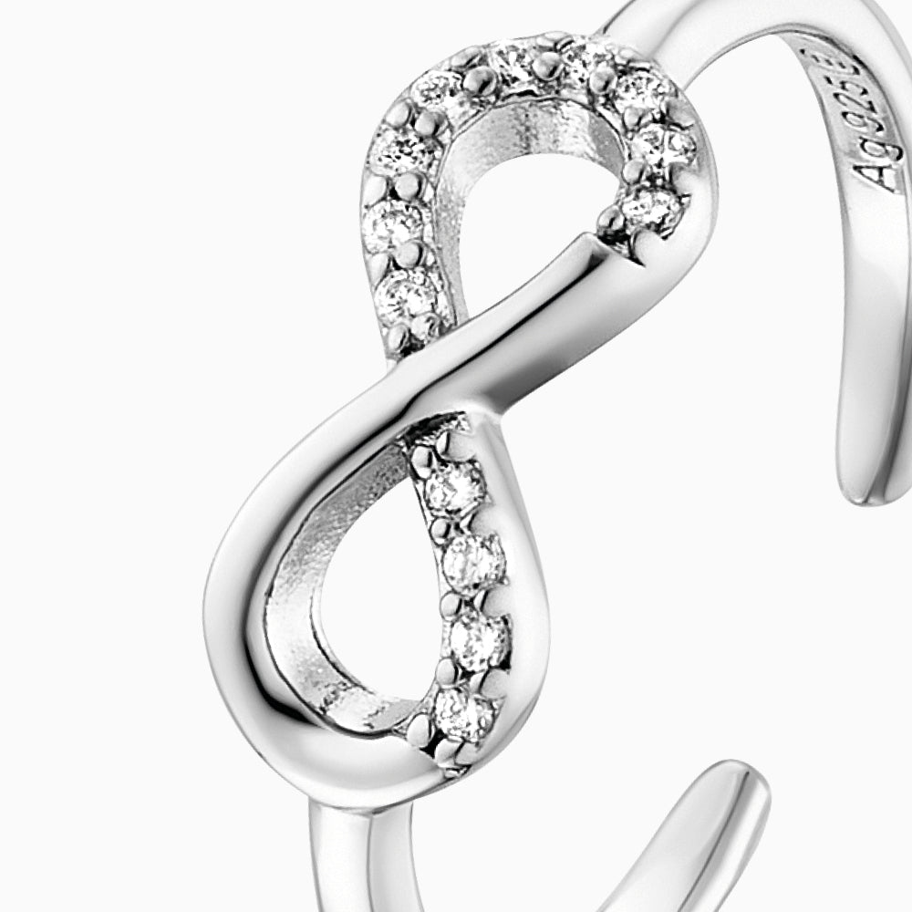 Engelsrufer Ring Damen Silber Infinity mit Zirkonia