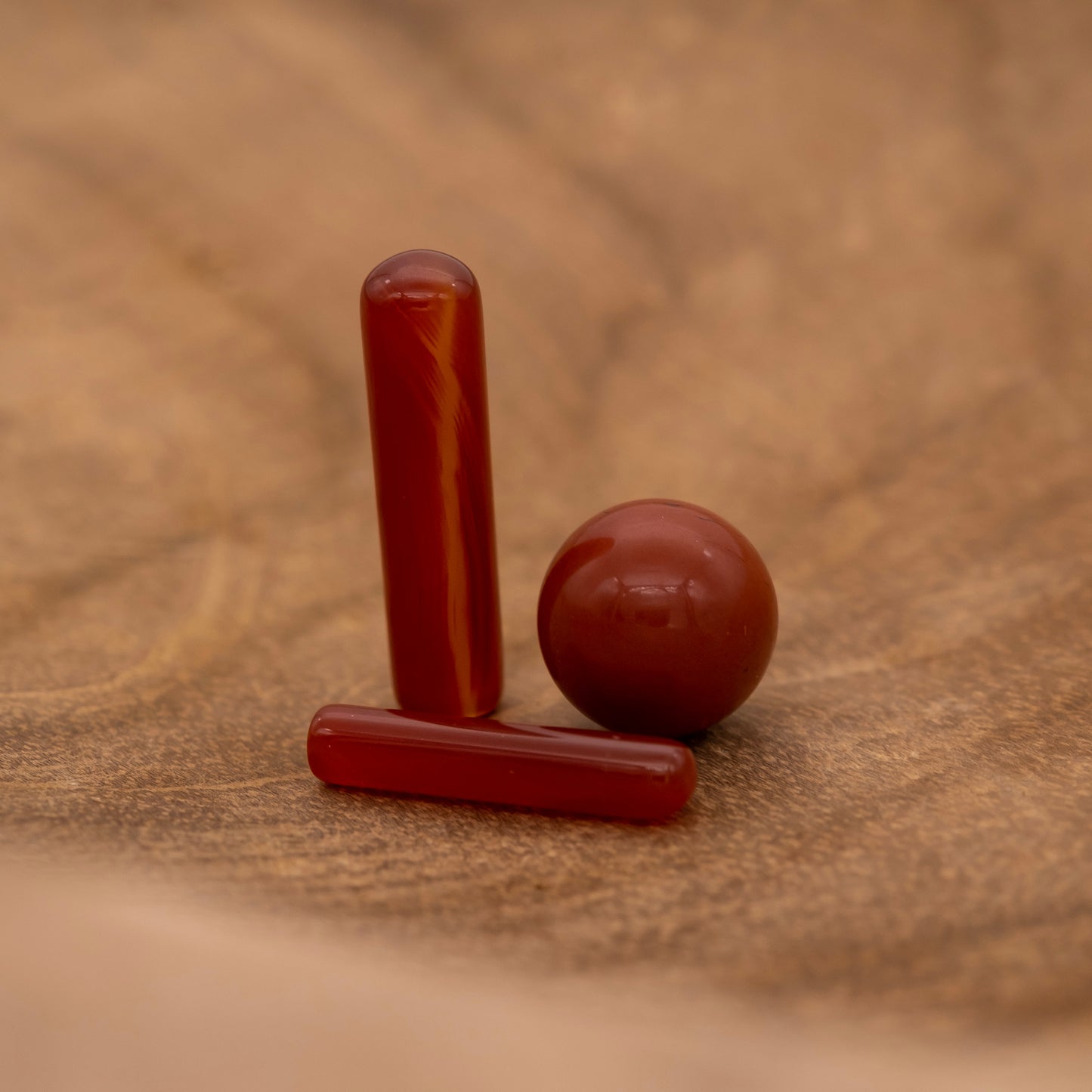 Engelsrufer Damen Silberkette mit Anhänger mit Roter Jaspis Kraftstein Größe M