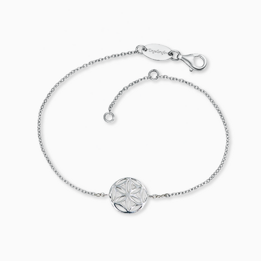 Armband 925er Silber Lebensblume