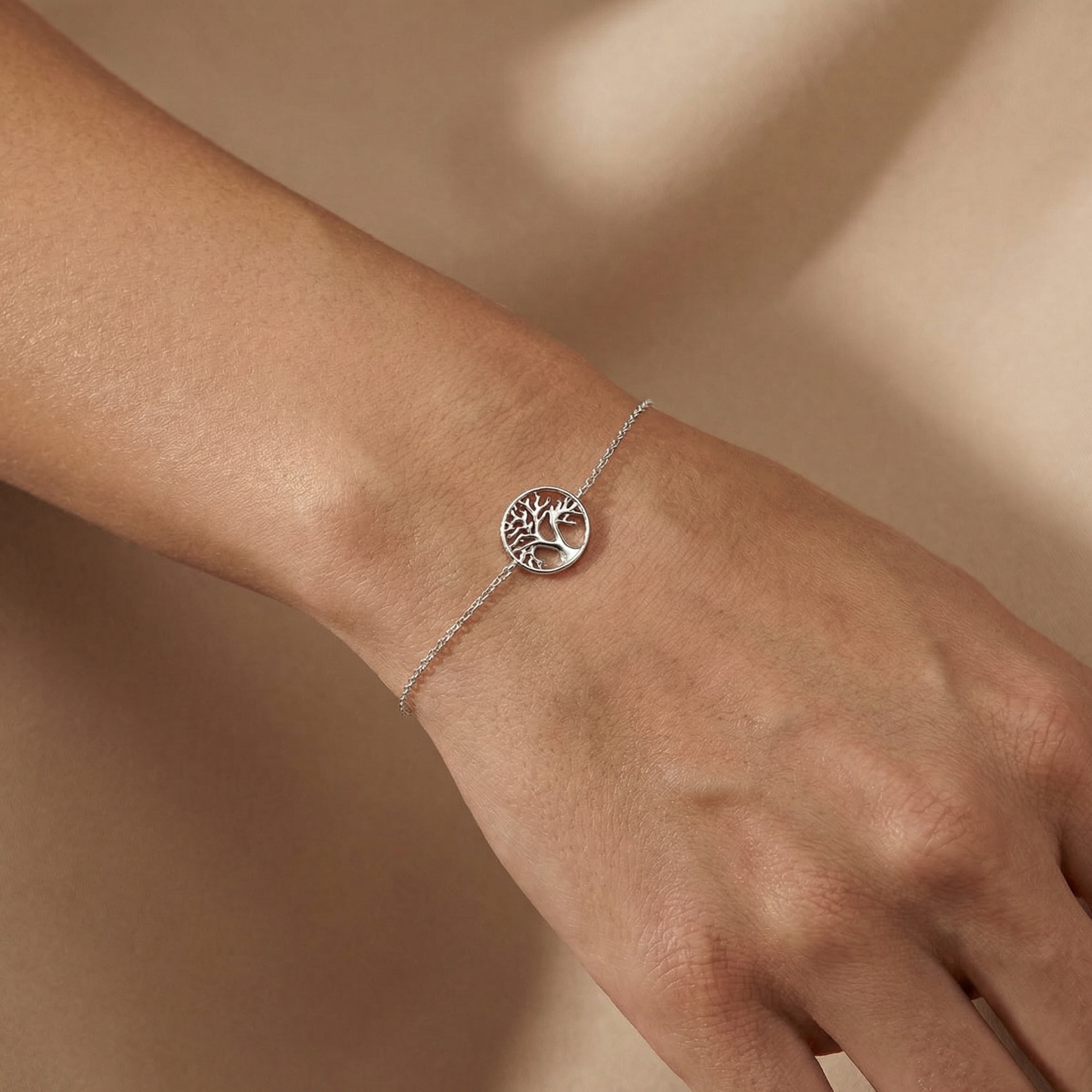 Armband 925er Silber Lebensbaum