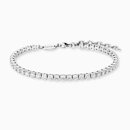 Armband 925er Silber Shiny Tennis mit Zirkonia