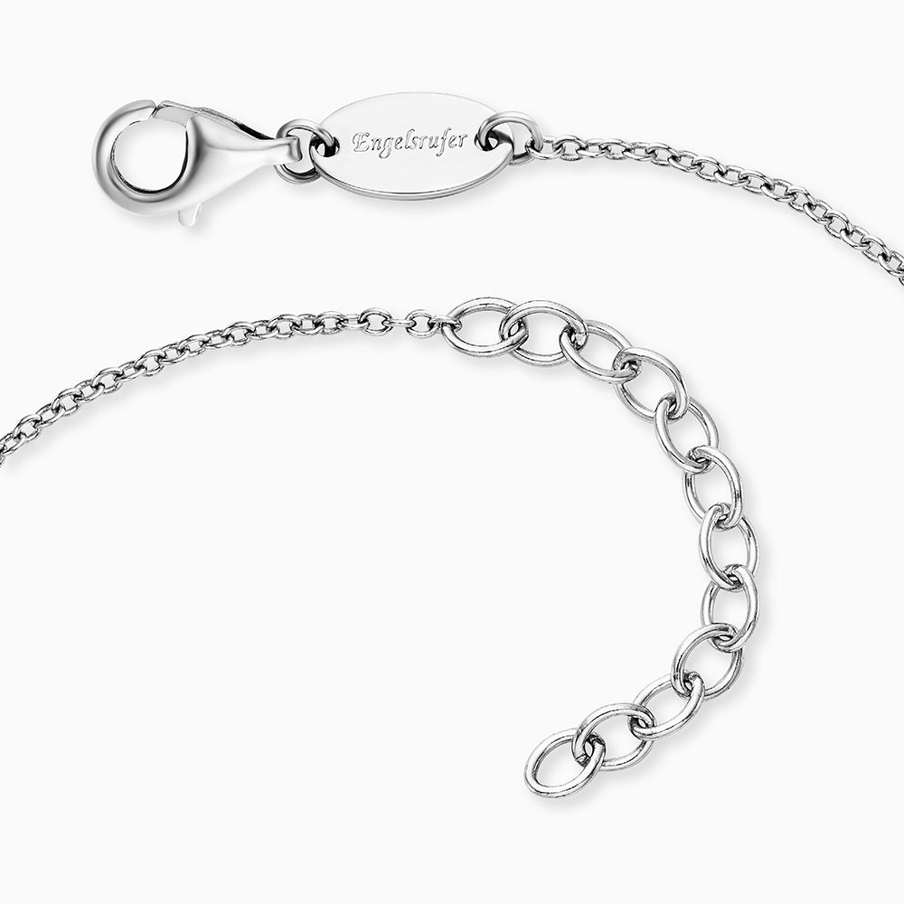 Engelsrufer bracelet 925 sterling silver bicolor with aloha heart