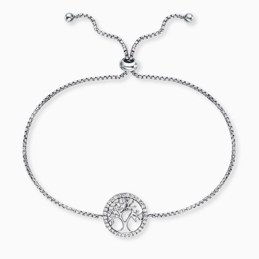 Engelsrufer Damen-Armband Lebensbaum silber mit Zirkoniasteinen