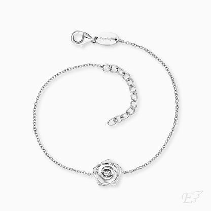 Engelsrufer Damen Armband Sterlingsilber  Rose mit Zirkonia