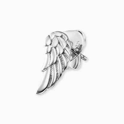 Engelsrufer women's earrings with feather in silver