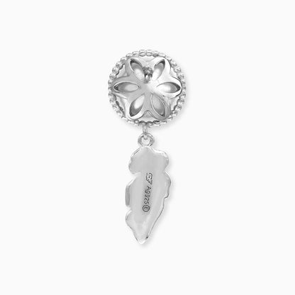 Engelsrufer women's earring sterling silver feather and pearls