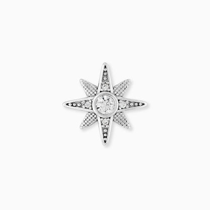 Engelsrufer silver stud earrings for women star symbol and zirconia stones