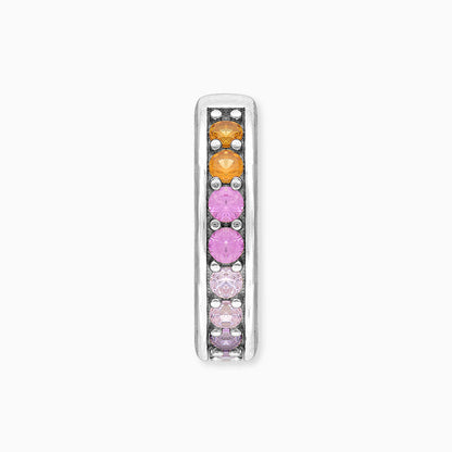 Engelsrufer Creole silver rainbow with zirconia multicolor