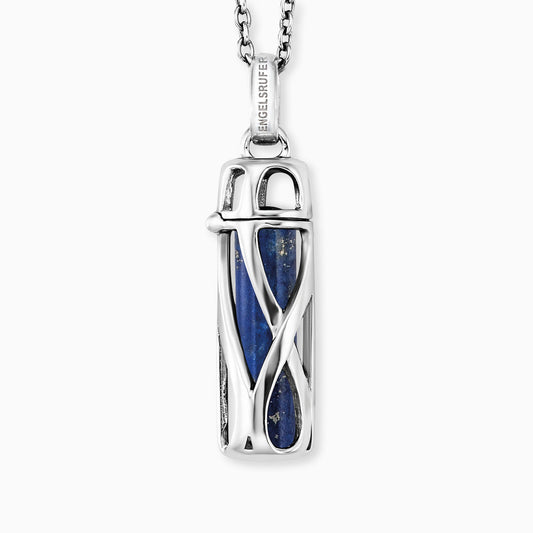 Engelsrufer Damen-Kette mit Anhänger Silber mit Lapislazuli Kraftstein Größe S