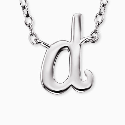 Engelsrufer women's necklace initials all letters with zirconia stone