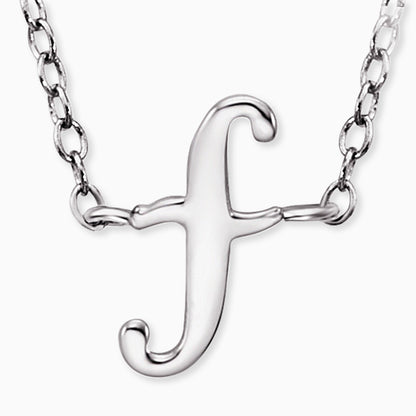 Engelsrufer women's necklace initials all letters with zirconia stone