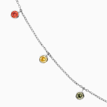 Engelsrufer women's necklace Moonlight silver with zirconia multicolor