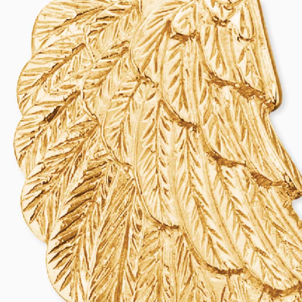 Engelsrufer women's chain pendant with gold wings