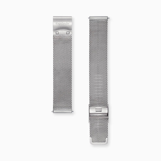 Engelsrufer Damen Ersatzarmband Mesh Armbanduhr silber 14 mm